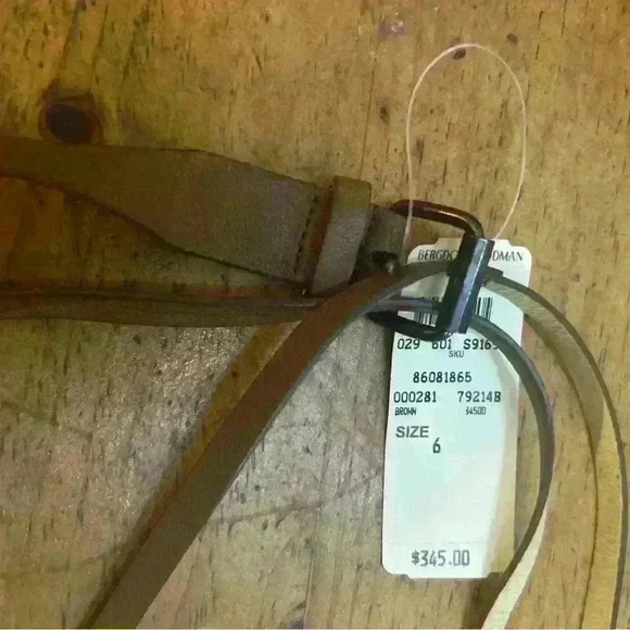 bergdorf goodman belt NWT main image 4